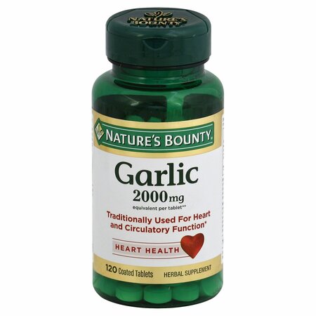 NATURES BOUNTY Garlic 2000Mg Odorless Tablets, 120PK 229202